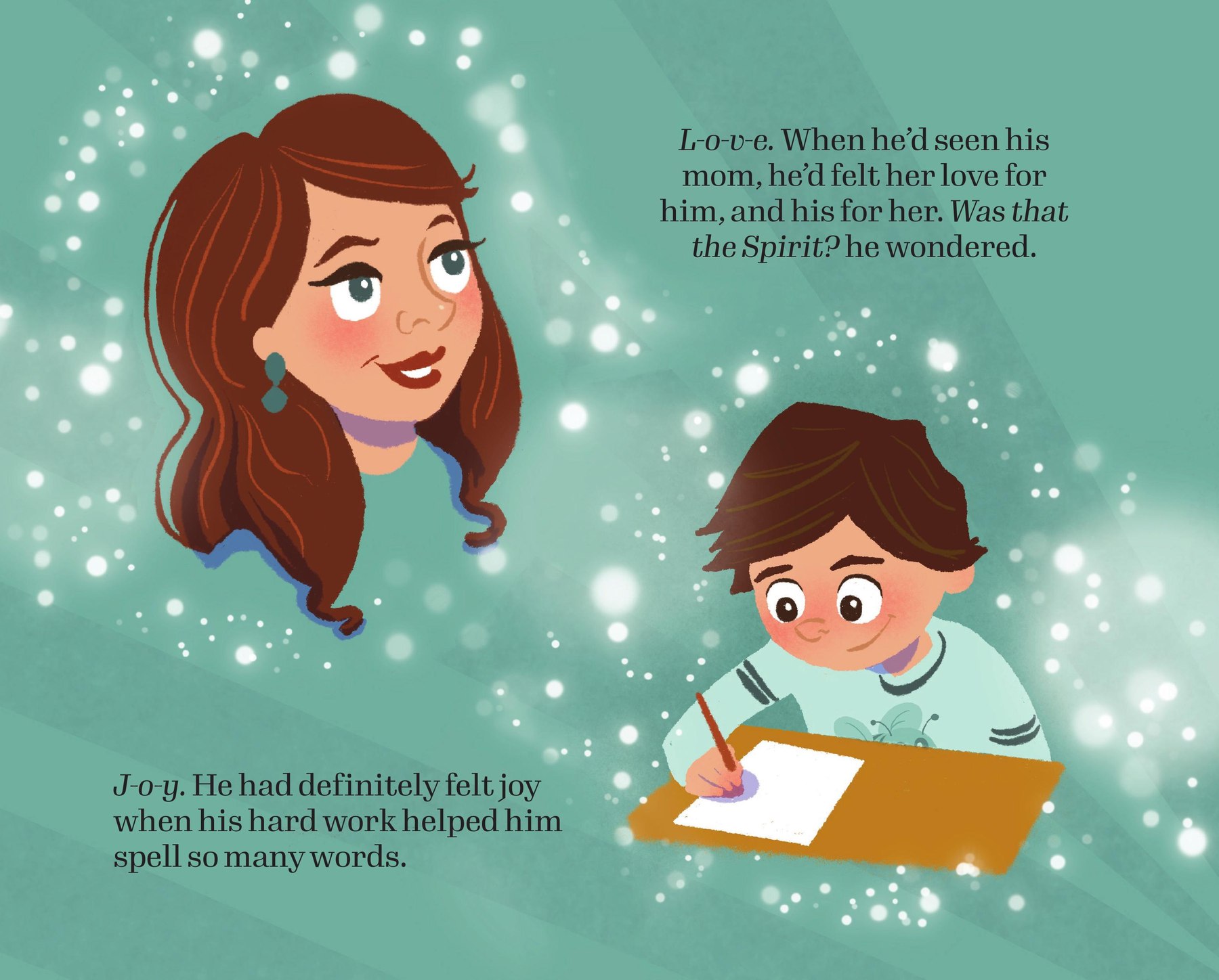 Simon Spots the Spirit excerpt, page 1